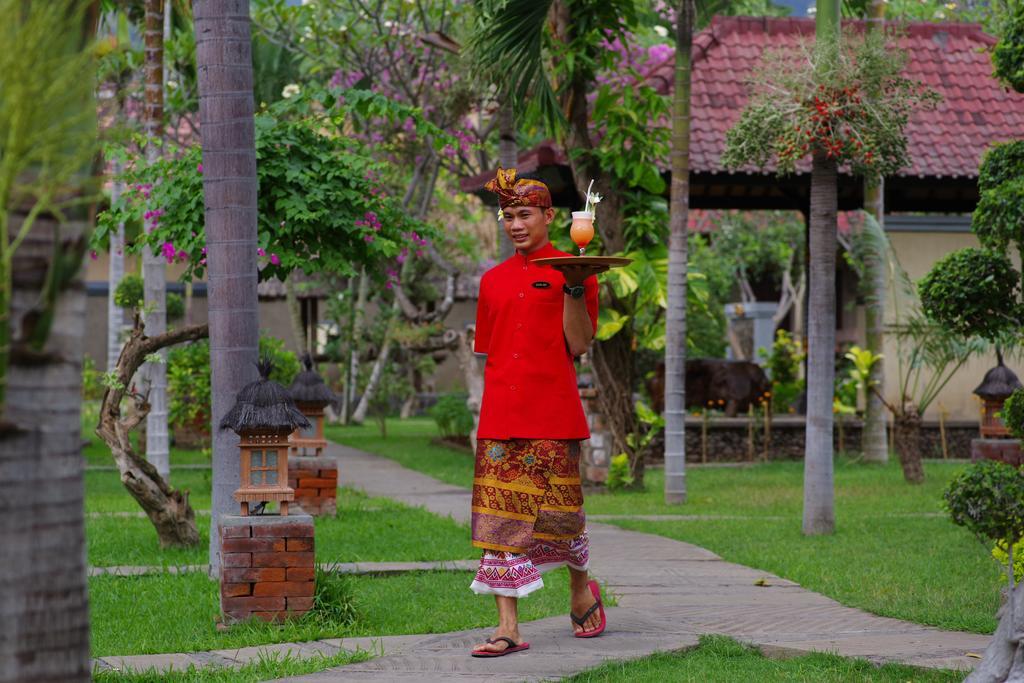 Tirta Sari Bungalow Hotell Pemuteran Eksteriør bilde